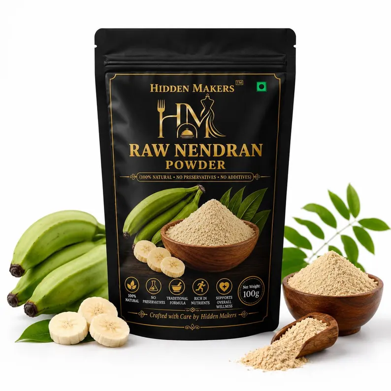 Raw Nendran Banana Powder